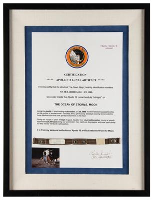 Lot #7115 Apollo 12 Lunar Surface Flown Tie-Down Strap - From the Personal Collection of Charles Conrad - Image 2