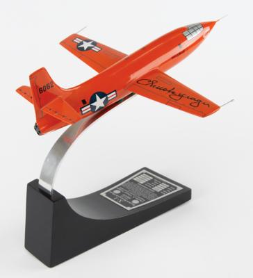 Lot #7404 Chuck Yeager Signed Bell X-1 Model - Image 1
