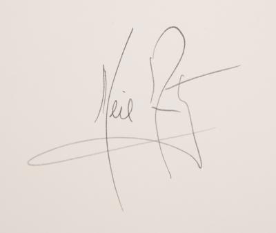 Lot #7106 Neil Armstrong and Paul Calle Signed Lithograph - Image 2