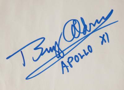 Lot #7087 Buzz Aldrin Signed Apollo 11 Translunar/Transearth Trajectory Plotting Chart - Image 2