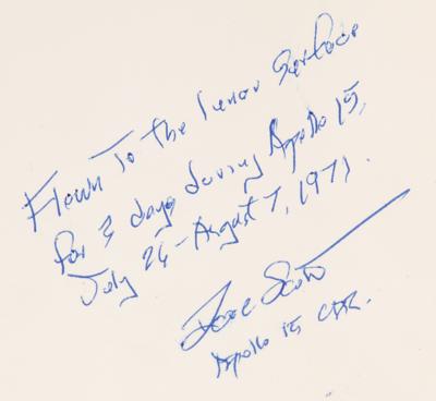 Lot #7175 Apollo 15 Lunar Surface-Flown LM Systems Data Book - From the Personal Collection of Dave Scott - Image 2