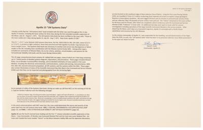 Lot #7175 Apollo 15 Lunar Surface-Flown LM Systems Data Book - From the Personal Collection of Dave Scott - Image 7