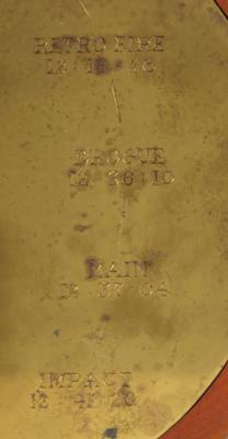 Lot #7001 Functioning Mercury-Atlas 7 Satellite Clock from the Scott Carpenter Collection - Image 4