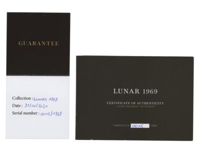Lot #7184 Al Worden's Limited Edition Meteorite Watch - Image 5