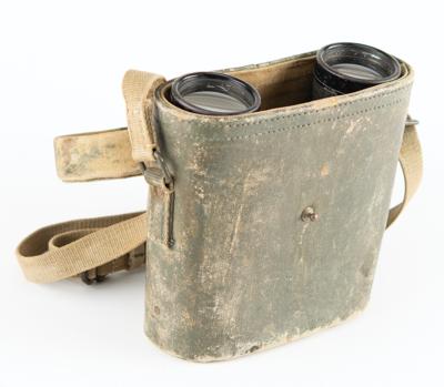 Lot #312 WWII Japanese Binoculars with Case Binoculars - Image 6