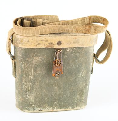 Lot #312 WWII Japanese Binoculars with Case Binoculars - Image 7