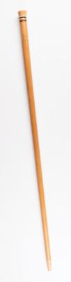 Lot #13 William McKinley: Wooden Relic Cane by William A. Hutchinson Cane - Image 1