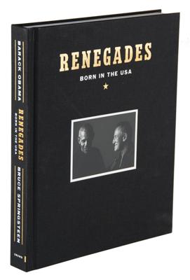 Lot #54 Barack Obama and Bruce Springsteen Signed Book - Image 3
