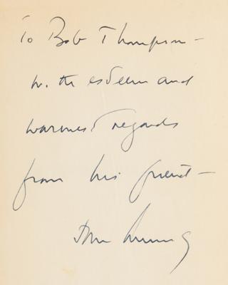 Lot #77 John F. Kennedy Signed Book to Press Secretary - Profiles in Courage - Image 2
