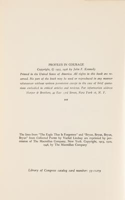 Lot #77 John F. Kennedy Signed Book to Press Secretary - Profiles in Courage - Image 4