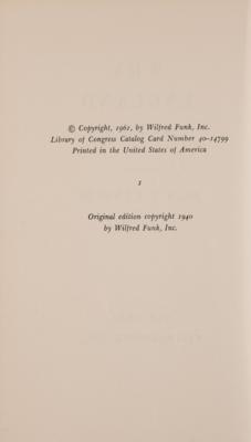 Lot #78 John F. Kennedy Signed Book as President, Presented to Press Secretary - Why England Slept - Image 7