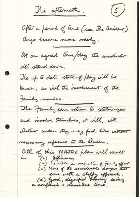 Lot #243 King Charles III Autograph Letter Signed to Jimmy Savile on the Royal Family's Response to Disasters - Image 10