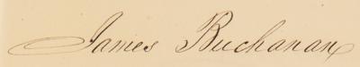 Lot #29 James Buchanan and the 27th United States Congress Autograph Album with (130+) Signatures - Image 2