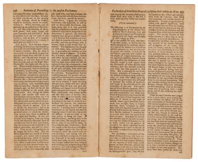 Lot #65 George Washington: The Gentleman's Magazine (August 1775) - Image 2