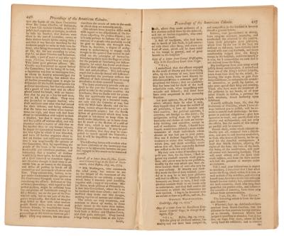 Lot #66 George Washington: The Gentleman's Magazine (September 1775) - Image 4