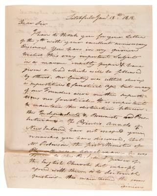 Lot #157 American Statesmen - Ltd. Ed. Book Set (40) with Autographs of Benjamin Franklin, George Washington, Alexander Hamilton, Abraham Lincoln, and More - Image 45