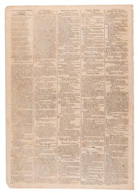 Lot #46 James Madison Inauguration Newspaper: Boston Patriot (April 7, 1809) - Image 3