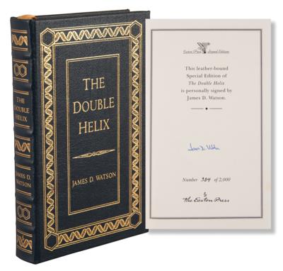 Lot #216 DNA: James D. Watson Signed Limited Edition Book - The Double Helix - Image 1
