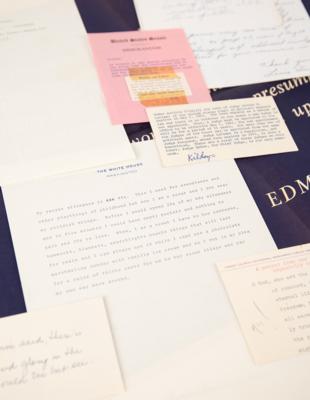 Lot #127 John F. Kennedy: Collection of Quotes Gathered by Evelyn Lincoln for JFK's Reference - Image 1
