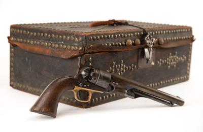 Lot #285 Civil War Colt Model 1860 Army Revolver with Indian Wars Era Accessories Group Lot - Image 1