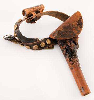 Lot #285 Civil War Colt Model 1860 Army Revolver with Indian Wars Era Accessories Group Lot - Image 12
