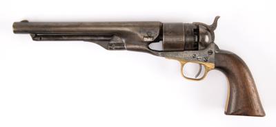 Lot #285 Civil War Colt Model 1860 Army Revolver with Indian Wars Era Accessories Group Lot - Image 3