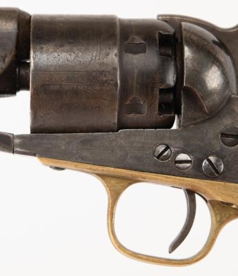 Lot #285 Civil War Colt Model 1860 Army Revolver with Indian Wars Era Accessories Group Lot - Image 5