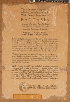 Lot #420 Monks 'Ave Maria' production cel from Fantasia: Stunning Courvoisier set-up of Fantasia's closing 'Ave Maria' segment - Image 3