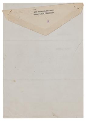 Lot #557 Marlon Brando Typed Letter Signed, Regarding an Interview About Tennessee Williams - Image 2