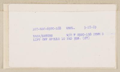 Lot #325 Apollo 10 Oversized Original Photograph - Image 2