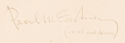 Lot #490 Beatles Signatures - Rare 1966 examples from their last-ever tour - Image 2