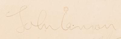 Lot #490 Beatles Signatures - Rare 1966 examples from their last-ever tour - Image 4