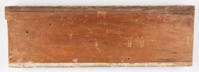 Lot #24 White House Doorway Transom Molding: Historic White House doorway molding with multi-layered paint—a window into the Executive Mansion's decades of decoration - Image 2
