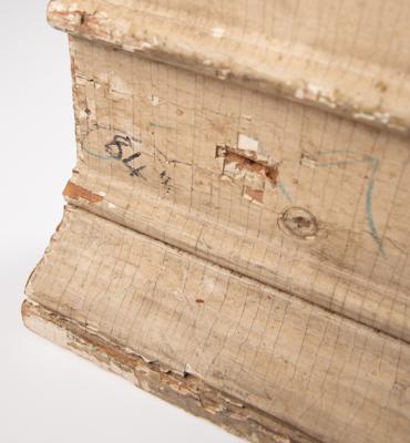 Lot #24 White House Doorway Transom Molding: Historic White House doorway molding with multi-layered paint—a window into the Executive Mansion's decades of decoration - Image 8