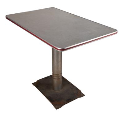 Lot #113 Kennedy Assassination: Texas School Book Depository Cafeteria Table - Image 2