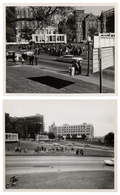 Lot #143 Kennedy Assassination: Dealey Plaza (2) Original Photographs - Image 1