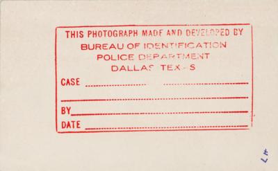 Lot #149 Lee Harvey Oswald (3) Original Photographs - Image 2