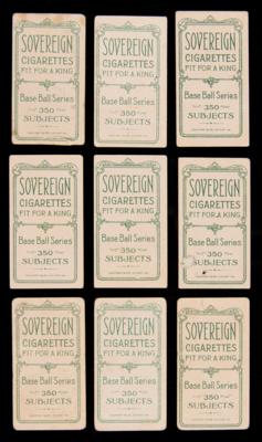 Lot #646 1909-11 T206 Lot of (18) Baseball Cards with Sovereign Backs Baseball Cards - Image 4