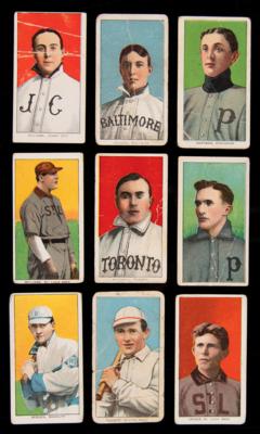 Lot #646 1909-11 T206 Lot of (18) Baseball Cards with Sovereign Backs Baseball Cards - Image 6