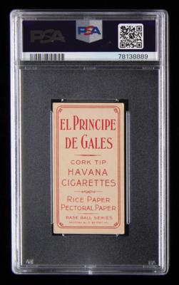 Lot #643 1909-11 T206 Carl Lundgren (Kansas City) with El Principe de Gales Back - PSA VG-EX 4 Baseball Card - Image 2