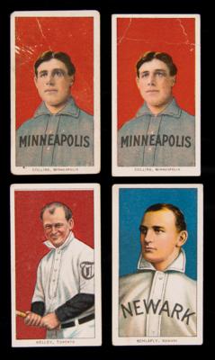Lot #652 1909-11 T206 Lot of (8) with El Principe de Gales Backs, with (3) HOFers Baseball Cards - Image 1