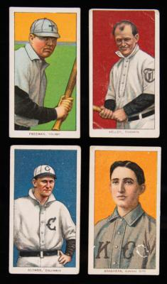 Lot #648 1909-11 T206 Lot of (25) with HOFer Joe Kelley Baseball Cards - Image 1