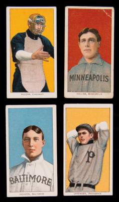 Lot #647 1909-11 T206 Lot of (20) with El Principe de Gales Backs, incl. Jimmy Collins Baseball Cards - Image 1