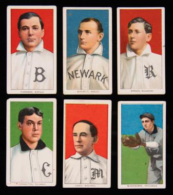 Lot #647 1909-11 T206 Lot of (20) with El Principe de Gales Backs, incl. Jimmy Collins Baseball Cards - Image 4