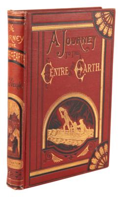 Lot #481 Jules Verne: A Journey to the Centre of the Earth (Unauthorized Edition, c. 1874) - Image 1