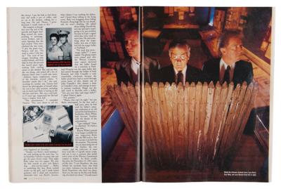 Lot #110 Kennedy Assassination: Grassy Knoll Picket Fence Section: Historic relic from Dealey Plaza?a large section of the 'grassy knoll' picket fence, central to many JFK assassination conspiracy theories - Image 9