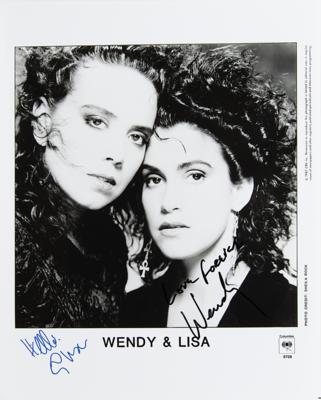 Lot #9283 Wendy and Lisa (5) Photographs (One Signed, Three Unreleased) - Image 1