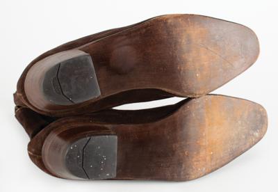 Lot #9308 Tom Petty's Brown Suede Chelsea Boots - Image 3