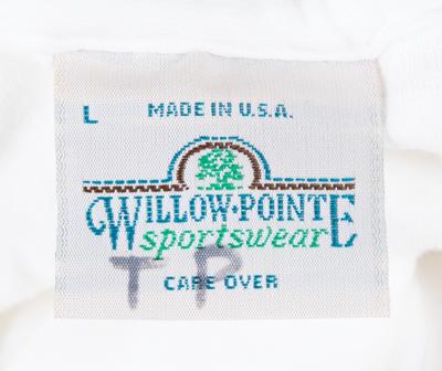 Lot #9304 Tom Petty's 1995 Dogs with Wings Tour Polo Shirt - Image 2