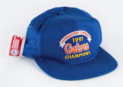 Lot #9322 Tom Petty's 1991 Florida Gators SEC Champions Baseball Cap - Image 1